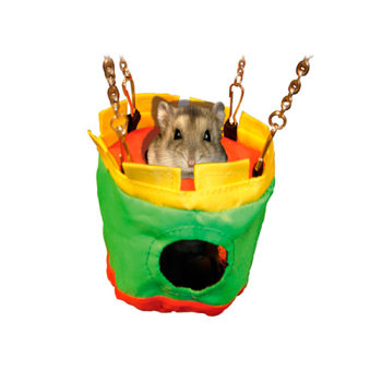CASITA COLGANTE DE NYLON PARA HAMSTER