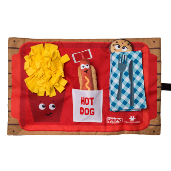 ALFOMBRA PARA PREMIOS FAST FOOD PERROS