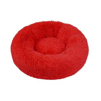 CHRISTMAS CAMA PUFF SMOOTH BASKET ROJO