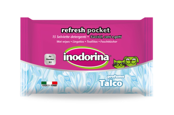 INODORINA TOALLITAS REFRESH TALCO POCKET